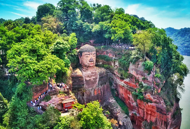 The Leshan Giant Buddha