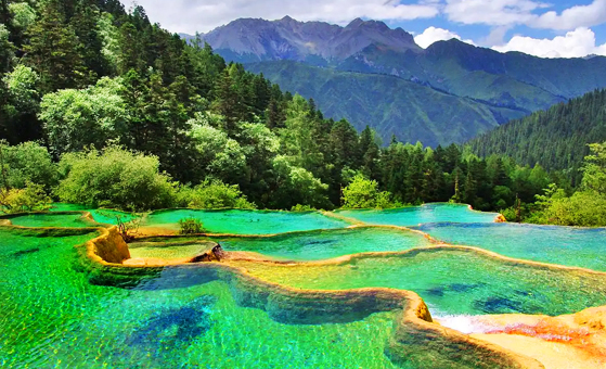 6 Days Chengdu Jiuzhaigou Tour with Dujiangyan Panda & Huanglong
