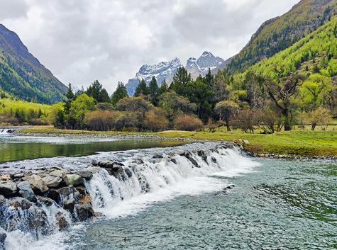 scenery of Shuangqiao Valley