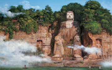 The Leshan Giant Buddha