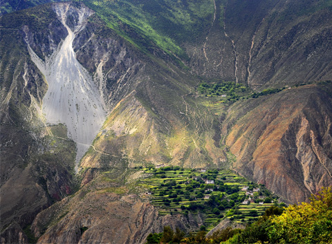 Markham in Chamdo