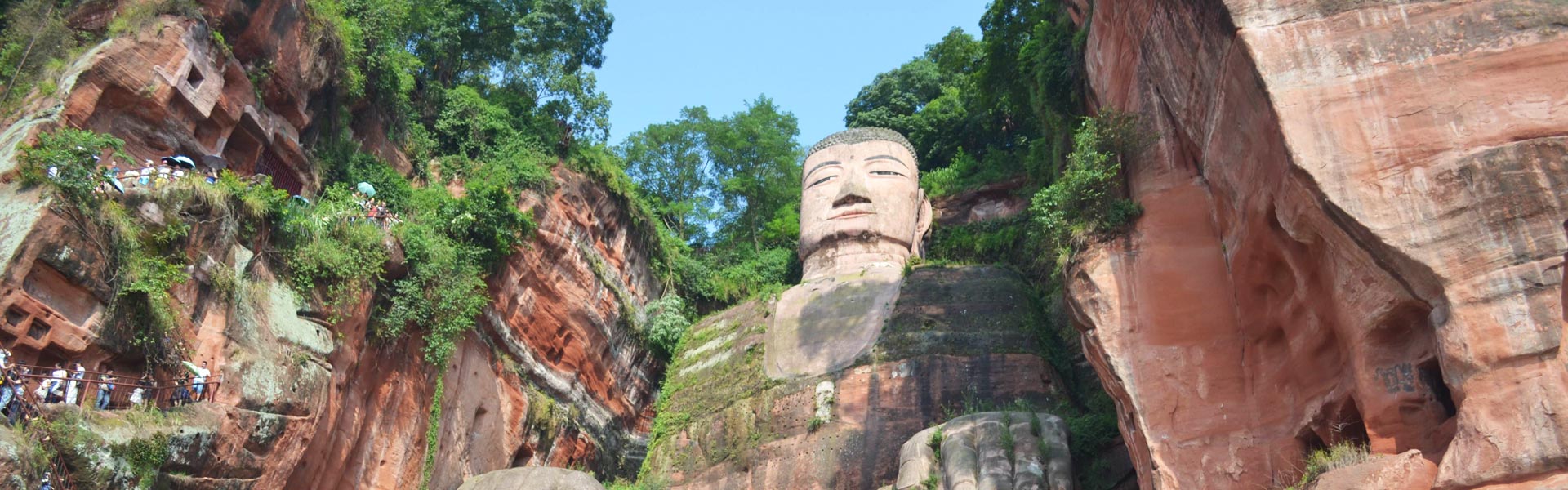 Leshan buddha and chengdu panda base