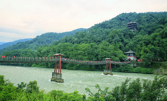 One Day Private Country Biking and Panda Tour Around Qingcheng Mountain