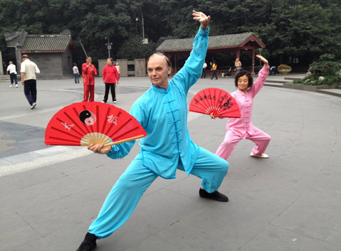 Tai-Chi in Renmin Park