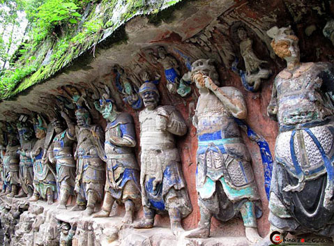 Dazu Rock Carving