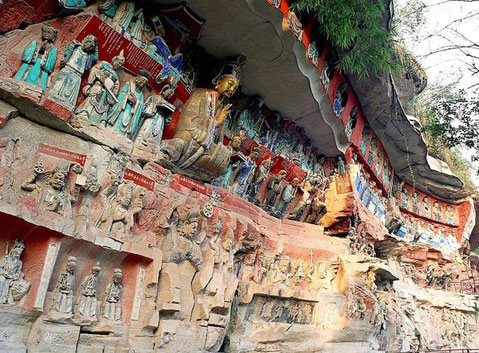 Dazu Rock Carving