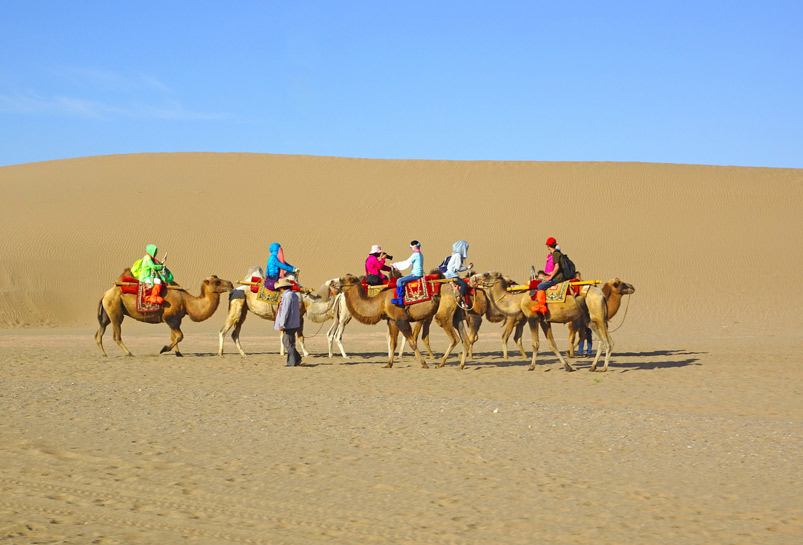 Camel Riding at Echoing Sand Mountains