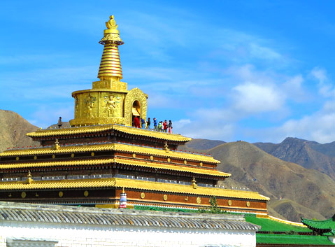 Labrang Monastery in Xiahe