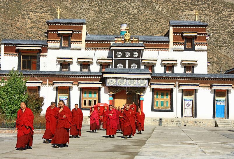 Labrang Monastery in Xiahe