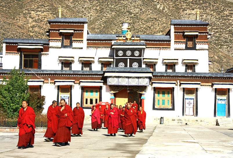 Labrang Monastery in Xiahe