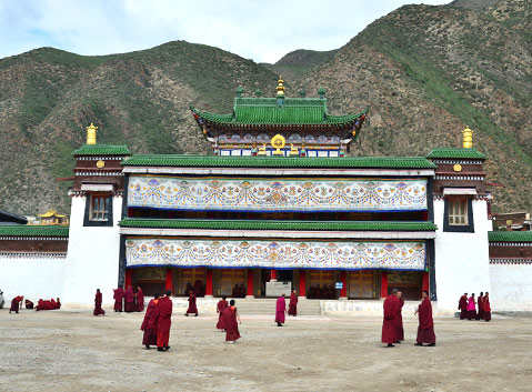 Labrang Monastery in Xiahe