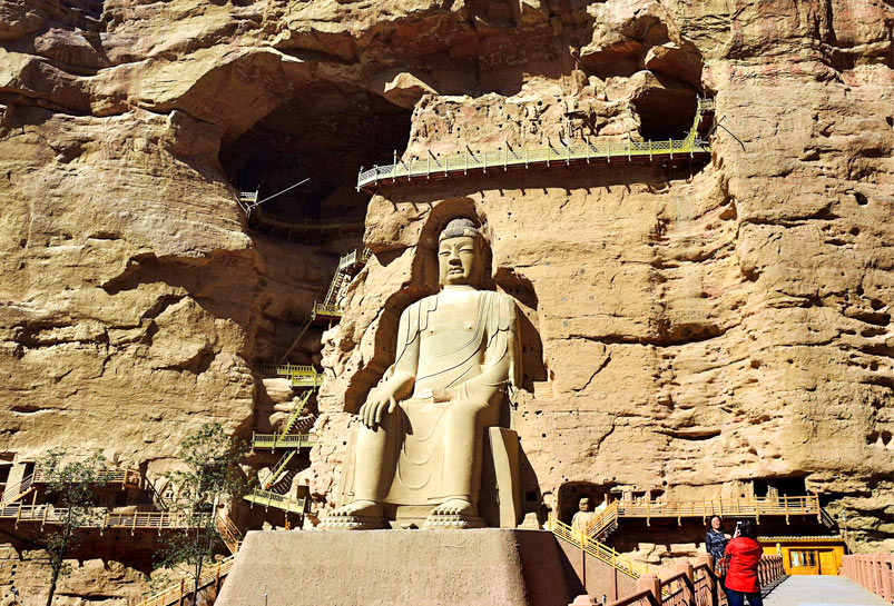 The Big Stone Buddha of Binglingsi Temple