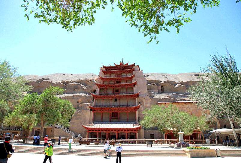 The Panorama of Mogao Grottoes