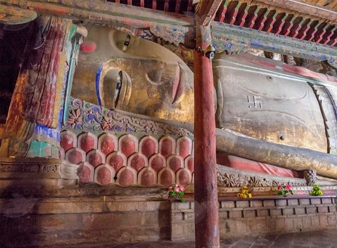 The Reclining Buddha in Giant Buddha Temple