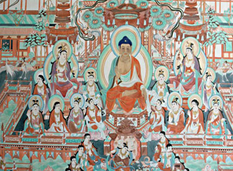 The Wall Painting of Yulin Grottoes