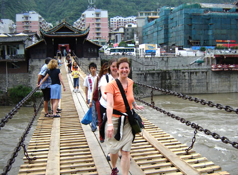 The Luding Bridge at Luding County