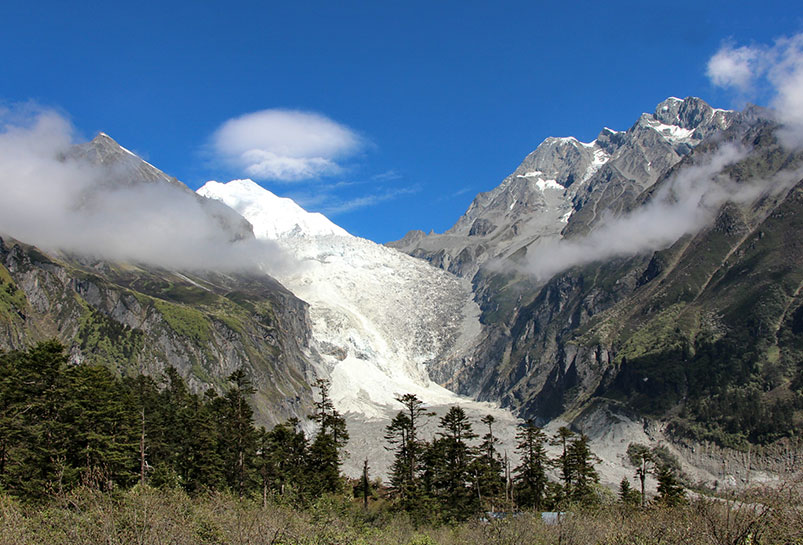 The Ancient Glacier of Hailuogou
