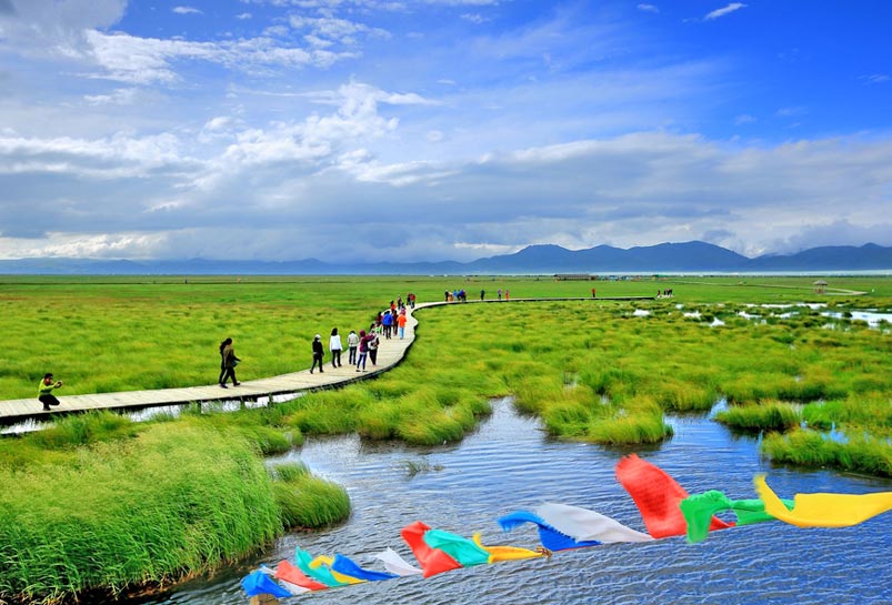 Huahu Scenic Spot of Ruoergai County