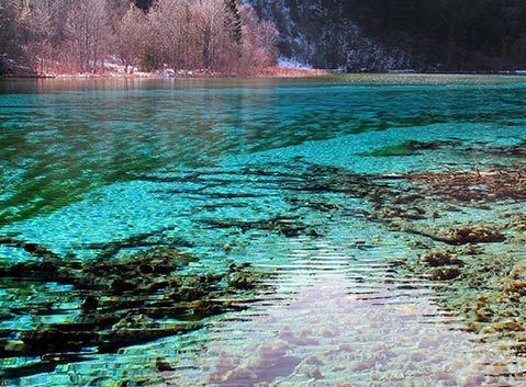 Jiuzhaigou Five Color Lake