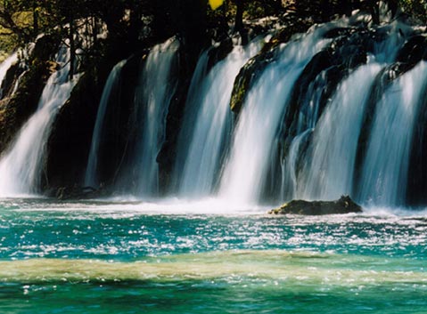 Jiuzhaigou Waterfalls