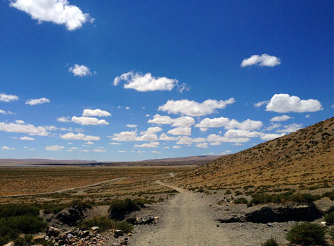 Trekking back to Darchen