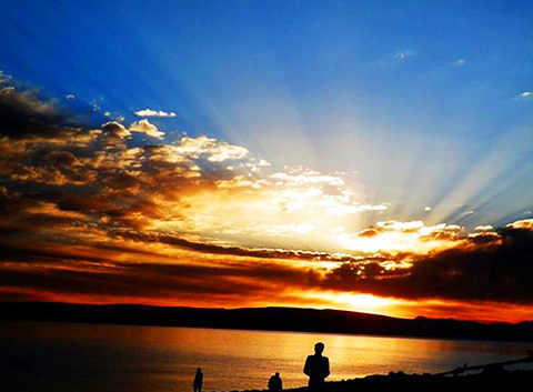 The Sunrise of Namtso