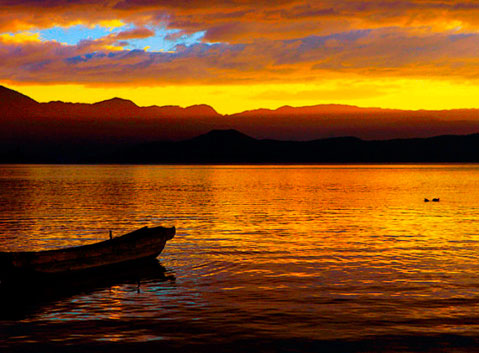 Lugu Lake Sunrise