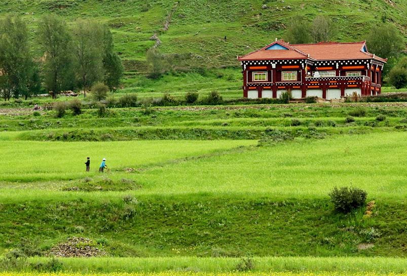 Residence in Luhuo