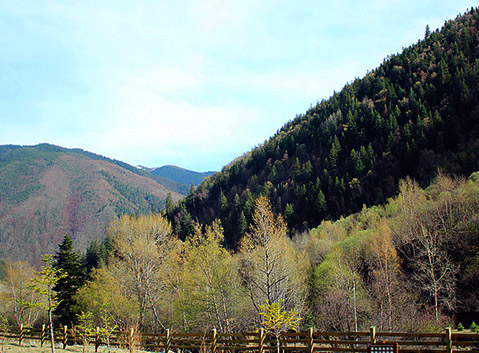 Maerkang to Chengdu Scenery