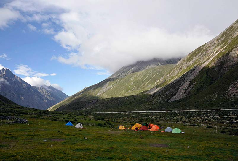 Mount Gongga Campsite