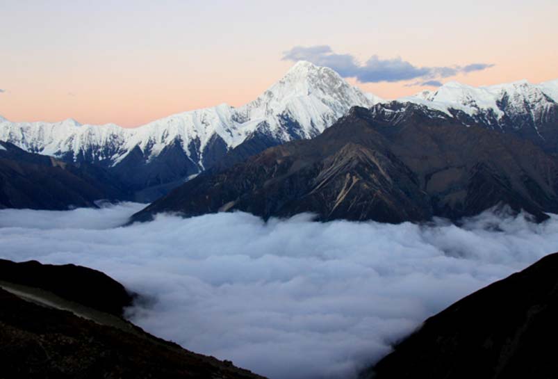 Mount Gongga from Zimei Yakou