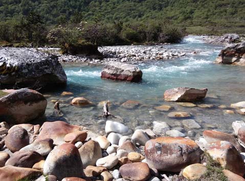 River along the way