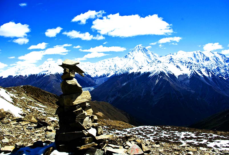 The Mount Gongga at Zimeiyakou
