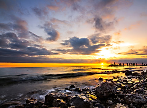 Qinghai Lake Sunrise