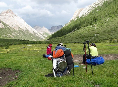 The Landscapes near to Grass Lake