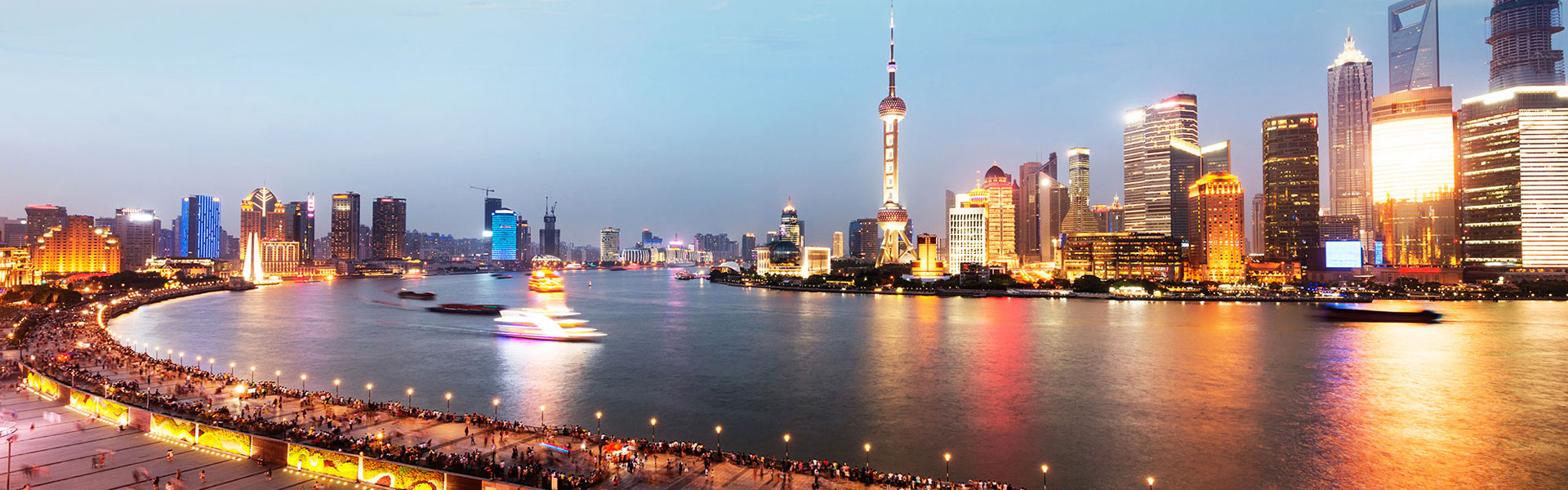 The Bund in Shanghai