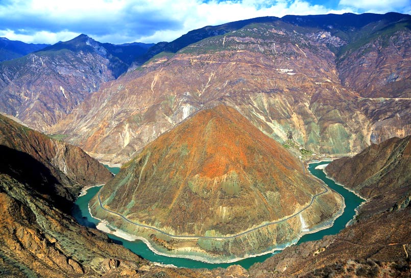 The Big Turning of Jinsha River