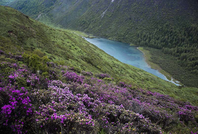 Mount Siguniang Dahaizi Lake
