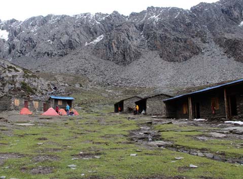 Four Girls Mountain Base Camp