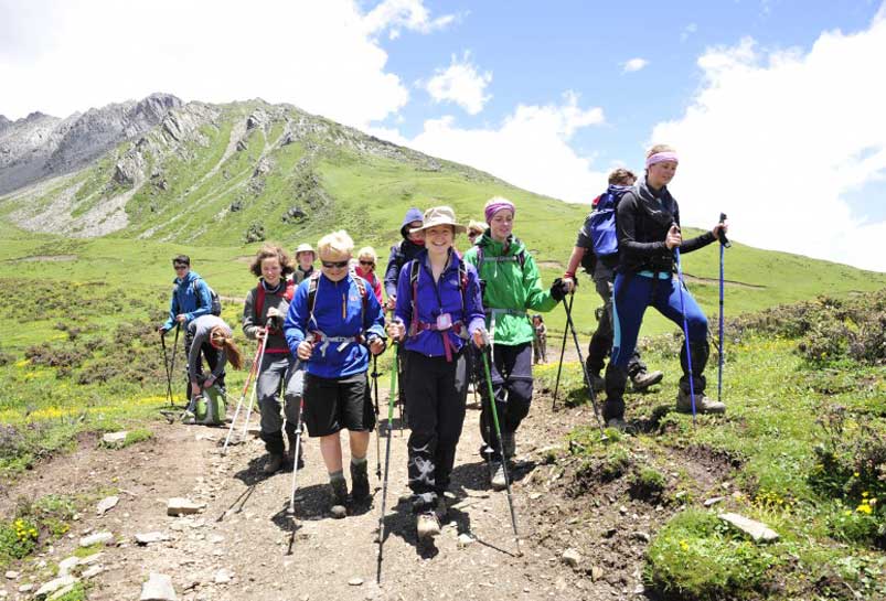 Hiking from Changping Valley to Bipeng Valley