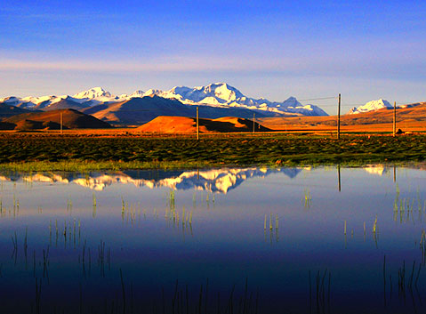 Mount Everest in Distance