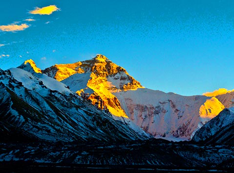 Sunrise over the Mt.Everest