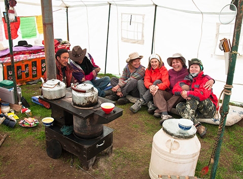 Herders families