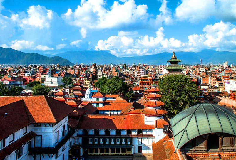 Panorama of Kathmandu