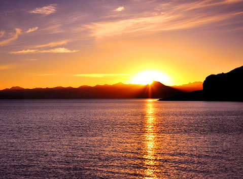 The Amazing Sunrise over Namtso Lake