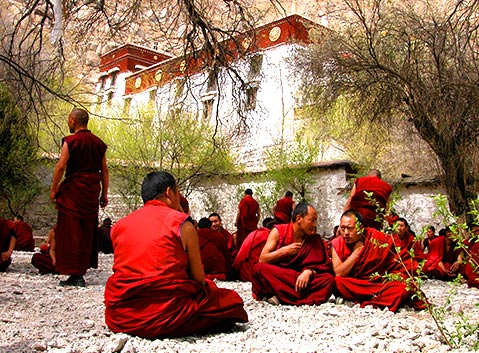 Scriptures Debating in Sera Monastery