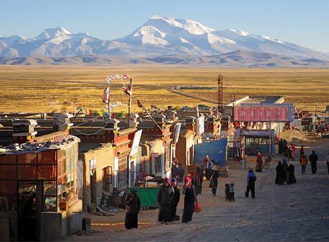Darchen( where the Mount Kailash is)