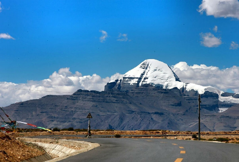Xinjiang Tibet Highway and Mount Kailash