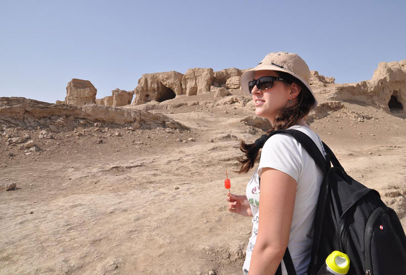 The Jiaohe Ruins in Turpan