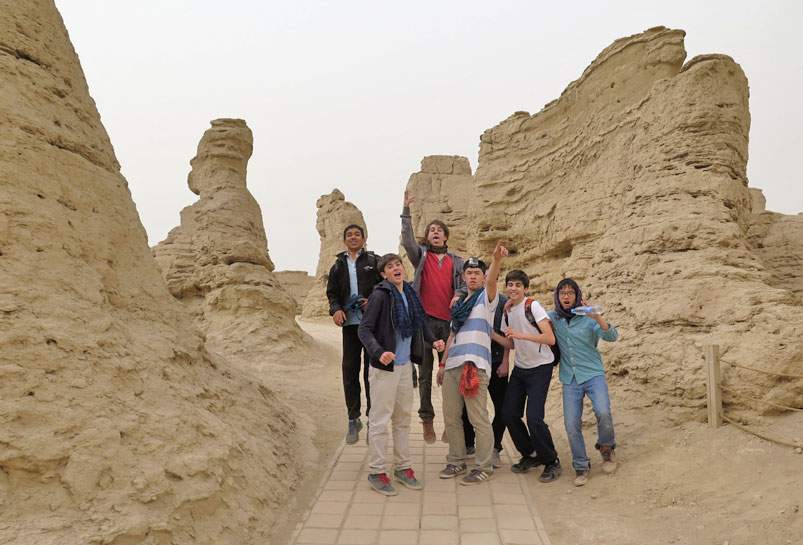 The Jiaohe Ruins in Turpan